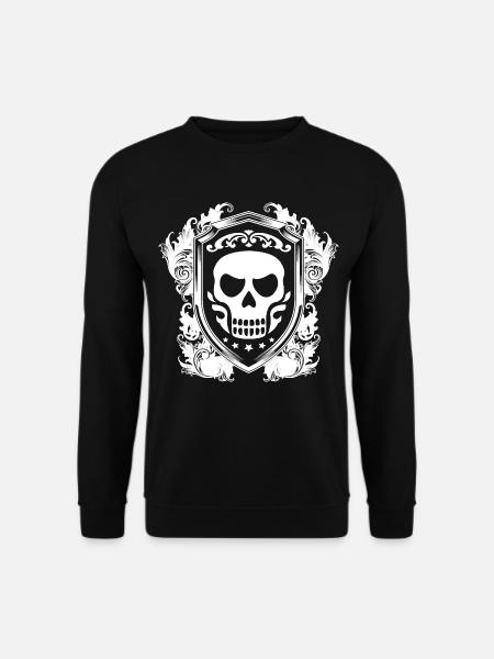Totenkopf - Unisex Pullover - Schwarz