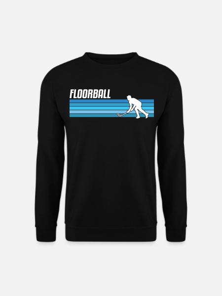 Floorball Unihockey Floor Ball - Unisex Pullover - Schwarz