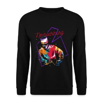 Beherzte Neurochirurgin Schädelchirurgie - Unisex Pullover - Schwarz - Vorne - Alina (178cm) & Michal (187cm)