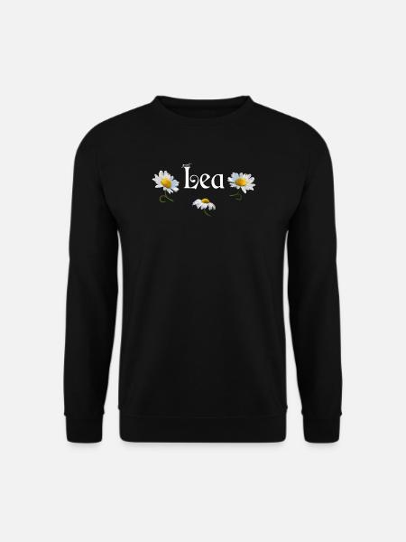 Lea Geburtstag Lea - Unisex Pullover - Schwarz