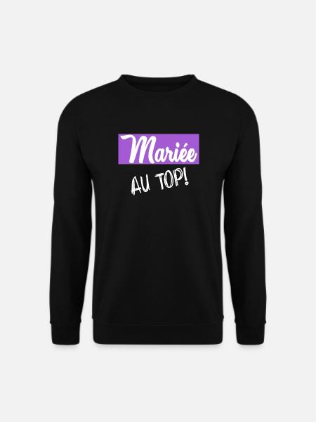 Bachelorette party. WEDDING - Unisex Sweatshirt - black