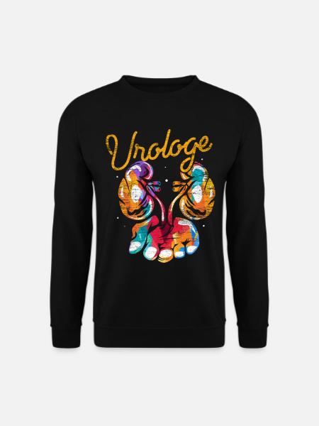 Erfahrener Urologe Prostatavorsorge - Unisex Pullover - Schwarz