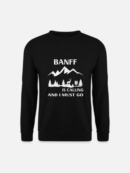 Banff National Park - Unisex Pullover - Schwarz