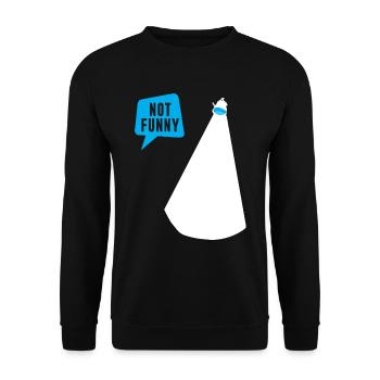 Theater Broadway Musical Bühne Darsteller Schauspi - Unisex Pullover - Schwarz - Vorne - Alina (178cm) & Michal (187cm)