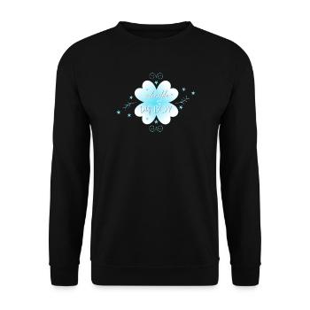 baby boy - Unisex Pullover - Schwarz - Vorne - Alina (178cm) & Michal (187cm)