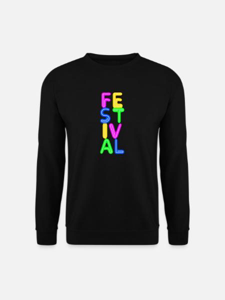 Festival - Unisex Pullover - Schwarz