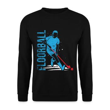 Ballsicherer Unihockey Torhüter - Unisex Pullover - Schwarz - Vorne - Alina (178cm) & Michal (187cm)