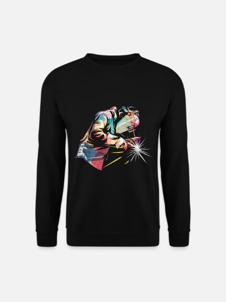 Präziser Schweißer Schweißgerät - Unisex Pullover - Schwarz