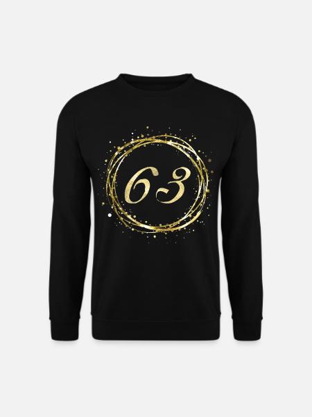 63 - Unisex Pullover - Schwarz