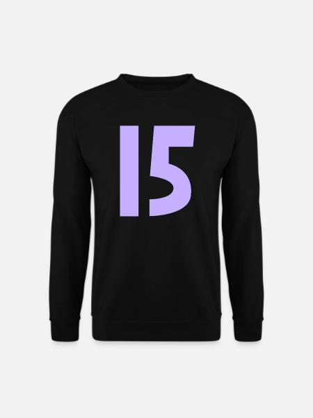 15. 15 JAHRE. 15-JÄHRIGES JUBILÄUM. 15-JÄHRIGES JUBILÄUM. - Unisex Pullover - Schwarz