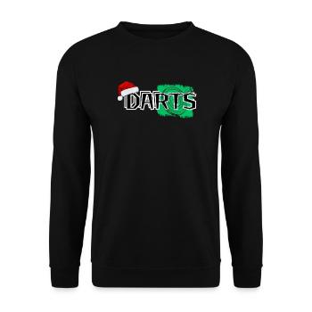 Darts - Unisex Pullover - Schwarz - Vorne - Alina (178cm) & Michal (187cm)