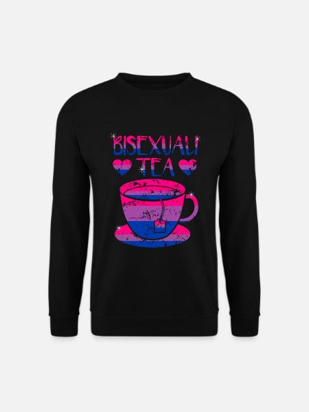 Bisexueller Bisexuelle Geschenk - Unisex Pullover - Schwarz