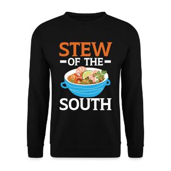 Gumbo-Liebhaber Foodie Louisiana Essen Cajun-Küche - Unisex Pullover - Schwarz - Vorne - Alina (178cm) & Michal (187cm)
