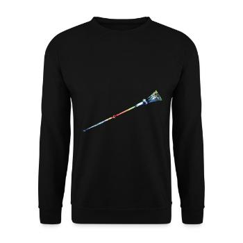 Traditionsreiche Karna Volksmusik - Unisex Pullover - Schwarz - Vorne - Alina (178cm) & Michal (187cm)