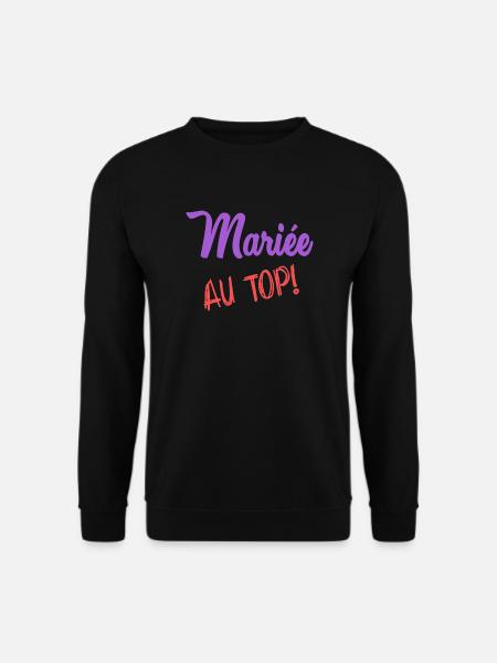 MARIEE - Sweat-shirt Unisexe - noir