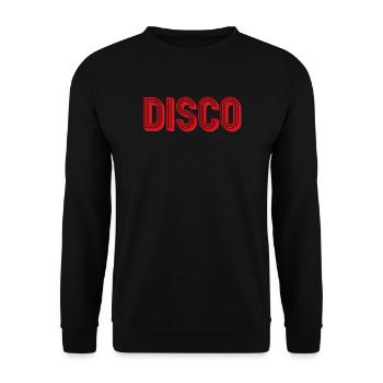 Diskothek - Unisex Pullover - Schwarz - Vorne - Alina (178cm) & Michal (187cm)