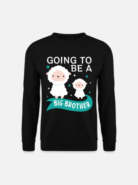 Ich Werde Bald Großer Bruder - Unisex Pullover - Schwarz