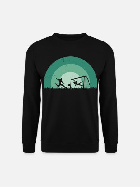 Fußball Fußballer Fußballspieler - Unisex Pullover - Schwarz