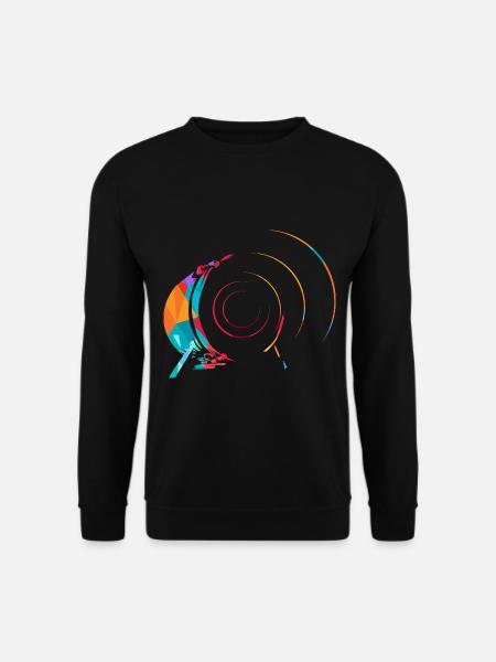 Treibender Bass Dschungelparty - Unisex Pullover - Schwarz