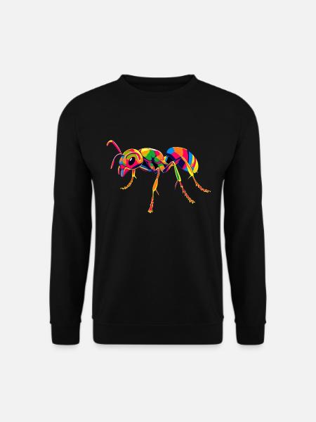 Ameise Waldameise Feuerameise Insekt Süße Ameisen - Unisex Pullover - Schwarz