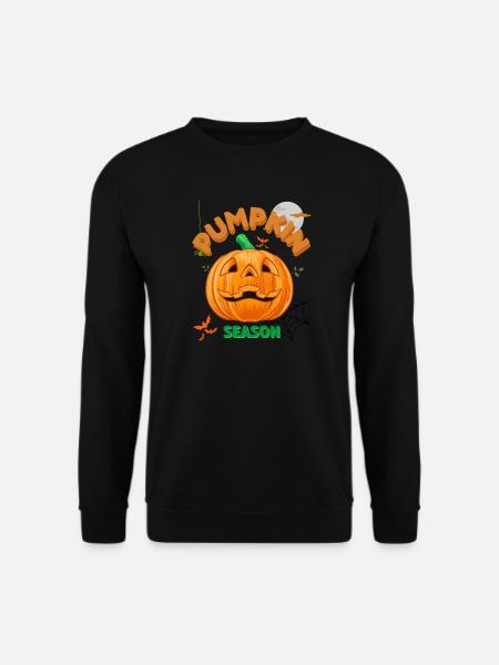 Kürbis-Halloween-Saison - Unisex Pullover - Schwarz