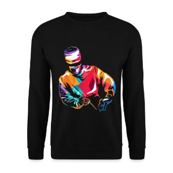 Präziser Neurochirurg Gehirnoperation - Unisex Pullover - Schwarz - Vorne - Alina (178cm) & Michal (187cm)