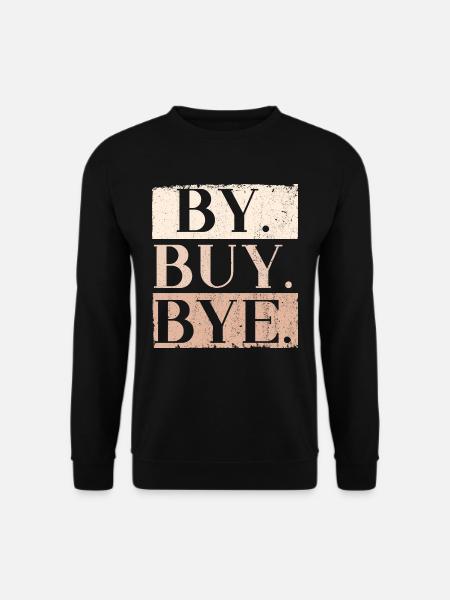 By Buy Bye Grammatik-Polizei Englisch-Lehrer Schre - Unisex Pullover - Schwarz