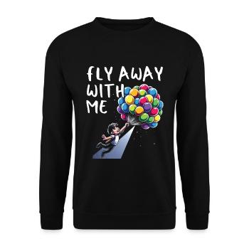 Songtexte Musikliebhaber Songwriter Musikfestival - Unisex Pullover - Schwarz - Vorne - Alina (178cm) & Michal (187cm)