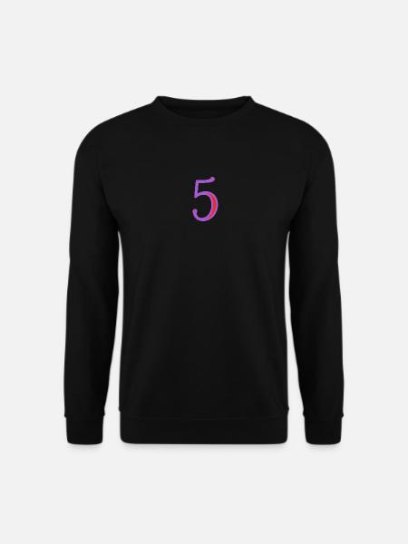 5. 5 ANS. 5e ANNIVERSAIRE. ANNIVERSAIRE 5 ANS - Sweat-shirt Unisexe - noir