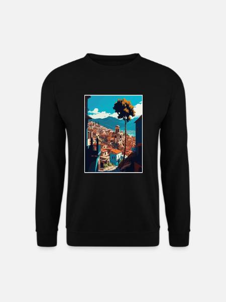 Antakya Türkei Vintage Reiseposter WPA Souvenir - Unisex Pullover - Schwarz