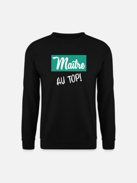 MEISTER. MEISTER - Unisex Pullover - Schwarz