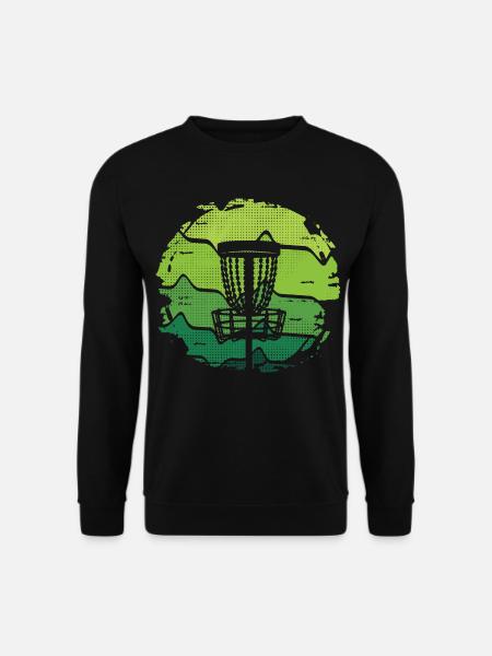 Disc Golf Spieler Frisbee Friesbeesport Discgolf - Unisex Pullover - Schwarz