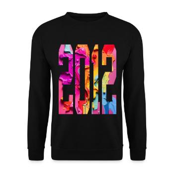 BUNT 14E ANNIVERSAIRE 2012 - Sweat-shirt Unisexe - noir - Devant - Alina (178cm) & Michal (187cm)