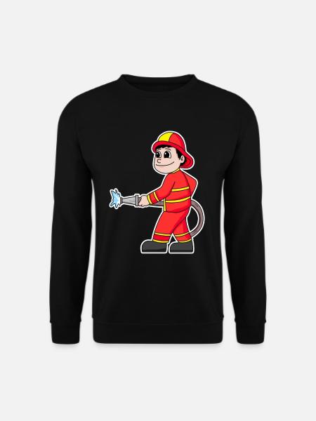 Feuerwehrmann - Unisex Pullover - Schwarz