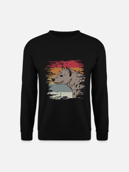 Hyäne - Unisex Pullover - Schwarz