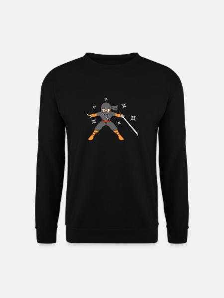 Ninja - Unisex Pullover - Schwarz