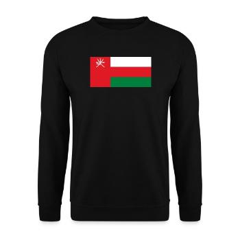 Oman - Unisex Pullover - Schwarz - Vorne - Alina (178cm) & Michal (187cm)