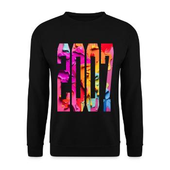 BUNT 19TH BIRTHDAY 2007 - Unisex Sweatshirt - black - Front - Alina (178cm) & Michal (187cm)