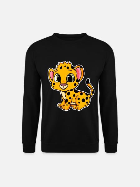 Baby Gepard - Unisex Pullover - Schwarz
