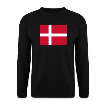 Dänemark - Unisex Pullover - Schwarz - Vorne - Alina (178cm) & Michal (187cm)