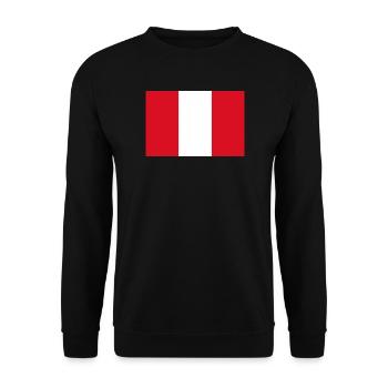 Peru - Unisex Pullover - Schwarz - Vorne - Alina (178cm) & Michal (187cm)