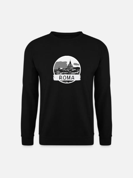 Roma City - Unisex Pullover - Schwarz