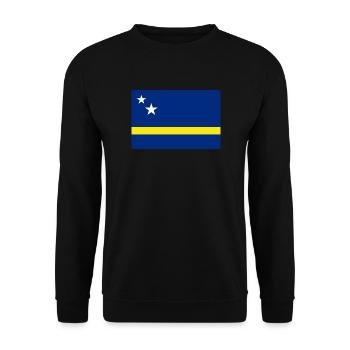 Curacao - Unisex Pullover - Schwarz - Vorne - Alina (178cm) & Michal (187cm)