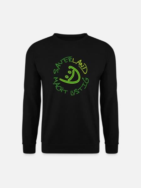 SAUERLAND MACHT LUSTIG - Unisex Pullover - Schwarz