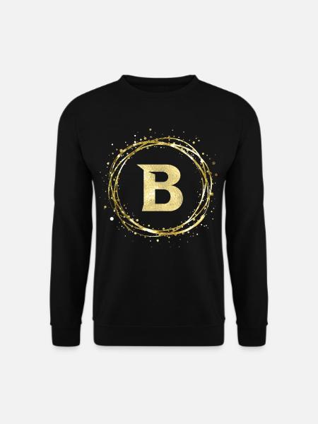 B - Unisex Pullover - Schwarz