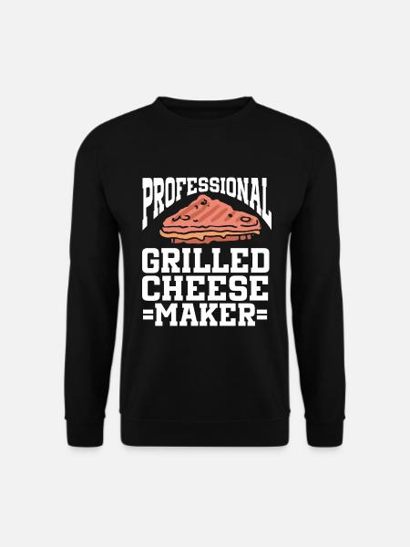Cheese Making Cheese Lover - Unisex Pullover - Schwarz