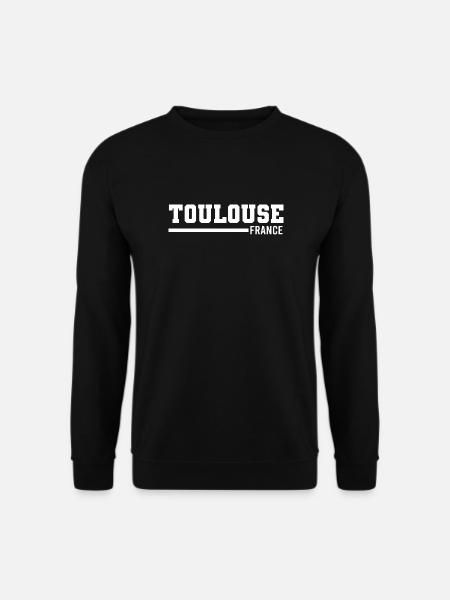 Toulouse | Frankreich - Unisex Pullover - Schwarz
