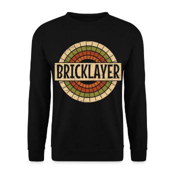 Bauarbeiten Maurer Beruf Maurer - Unisex Pullover - Schwarz - Vorne - Alina (178cm) & Michal (187cm)