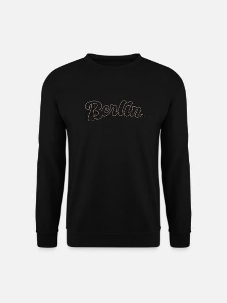 Berlin German Capital lettering - Unisex Sweatshirt - black