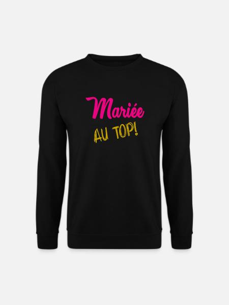 I CAN'T I'M MARRIED - Unisex Sweatshirt - black